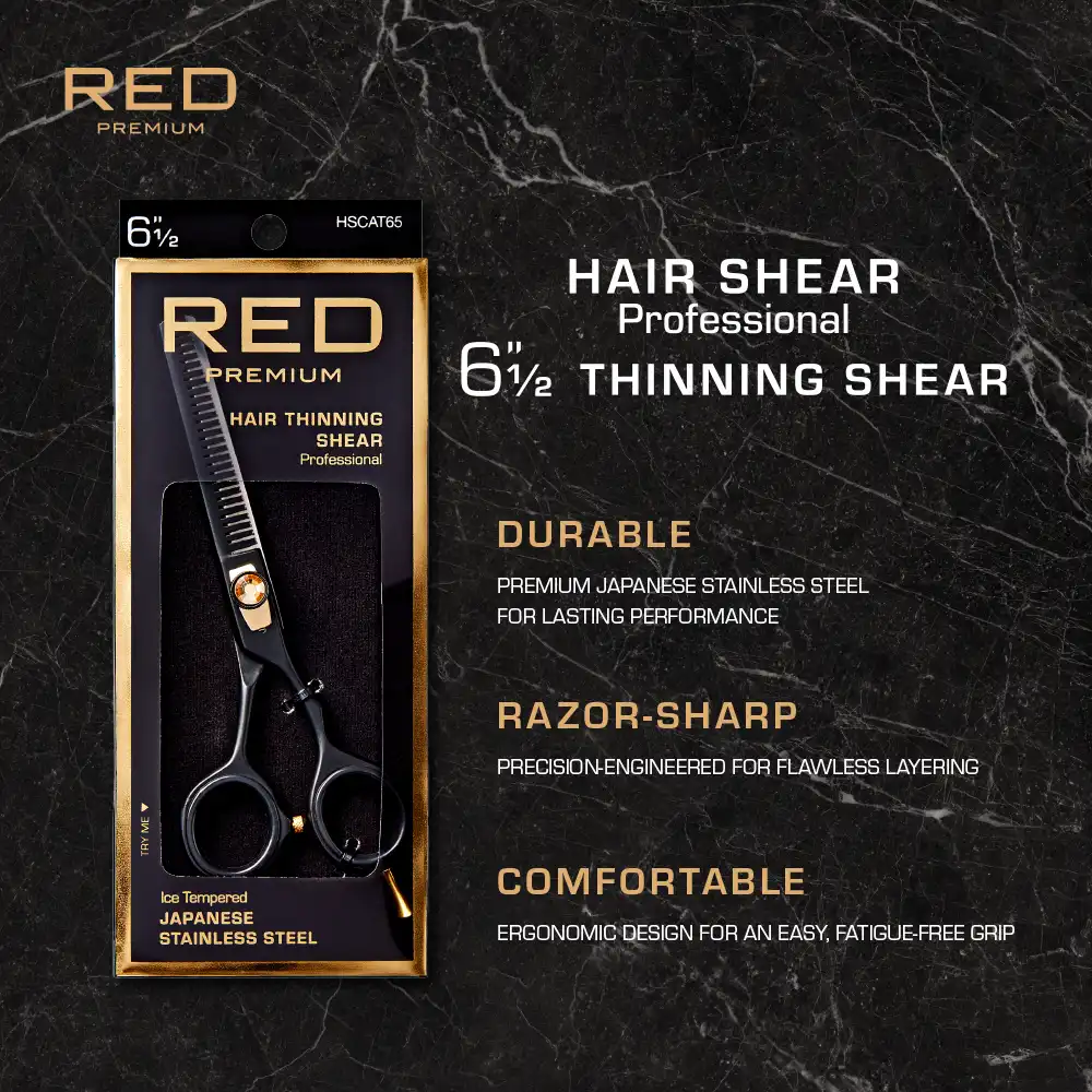 RED by KISS Premium Artisan Professional Hair Shears - Image 26