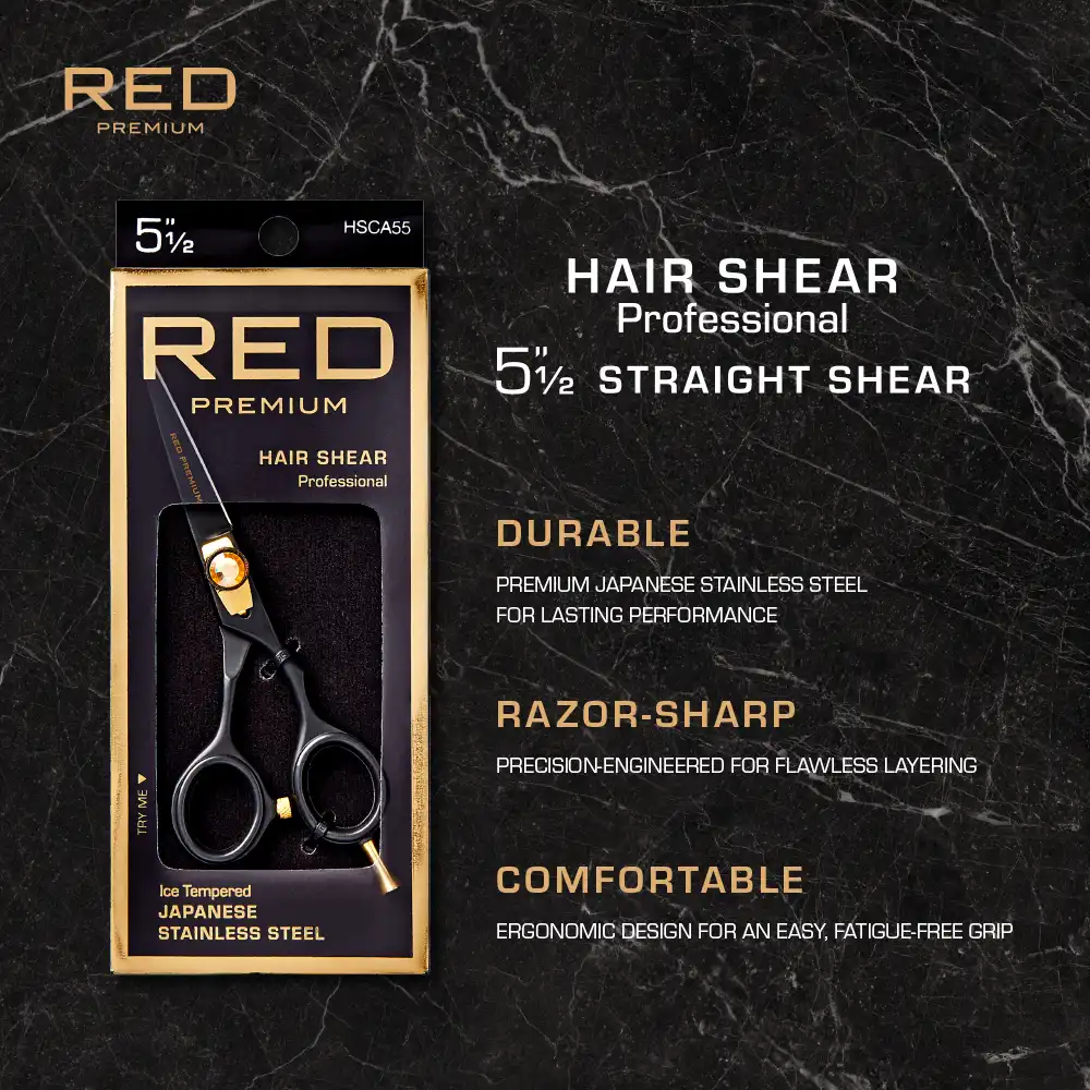 RED by KISS Premium Artisan Professional Hair Shears - Image 3