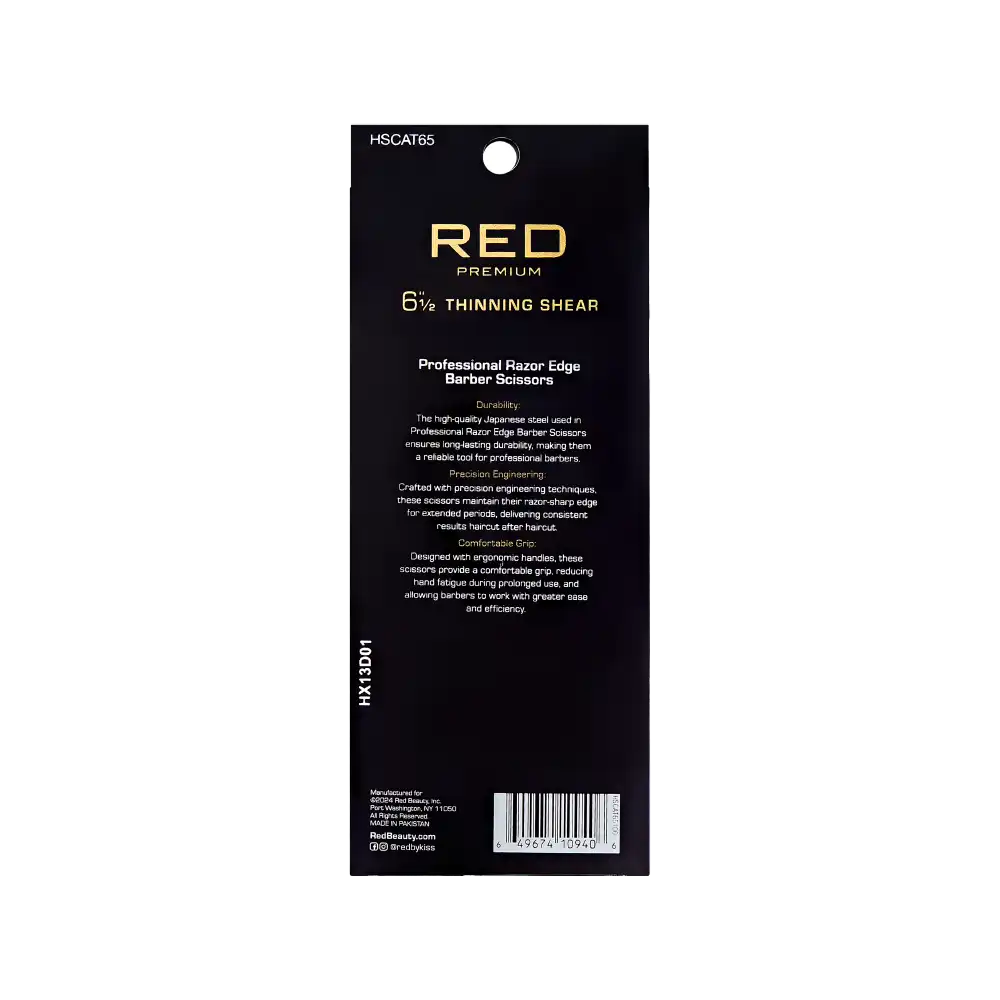 RED by KISS Premium Artisan Professional Hair Shears - Image 31