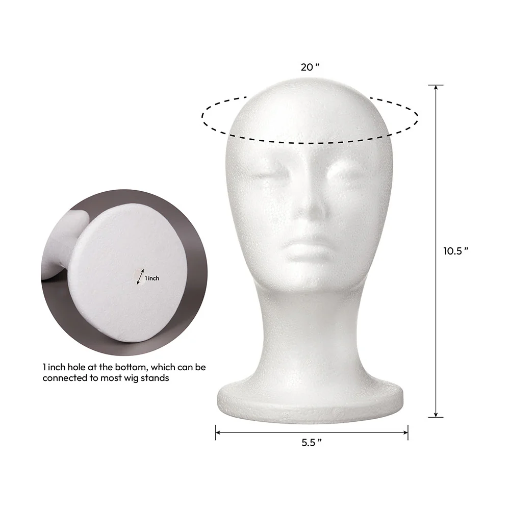 RED by KISS Premium Foam Mannequin Head - Image 7