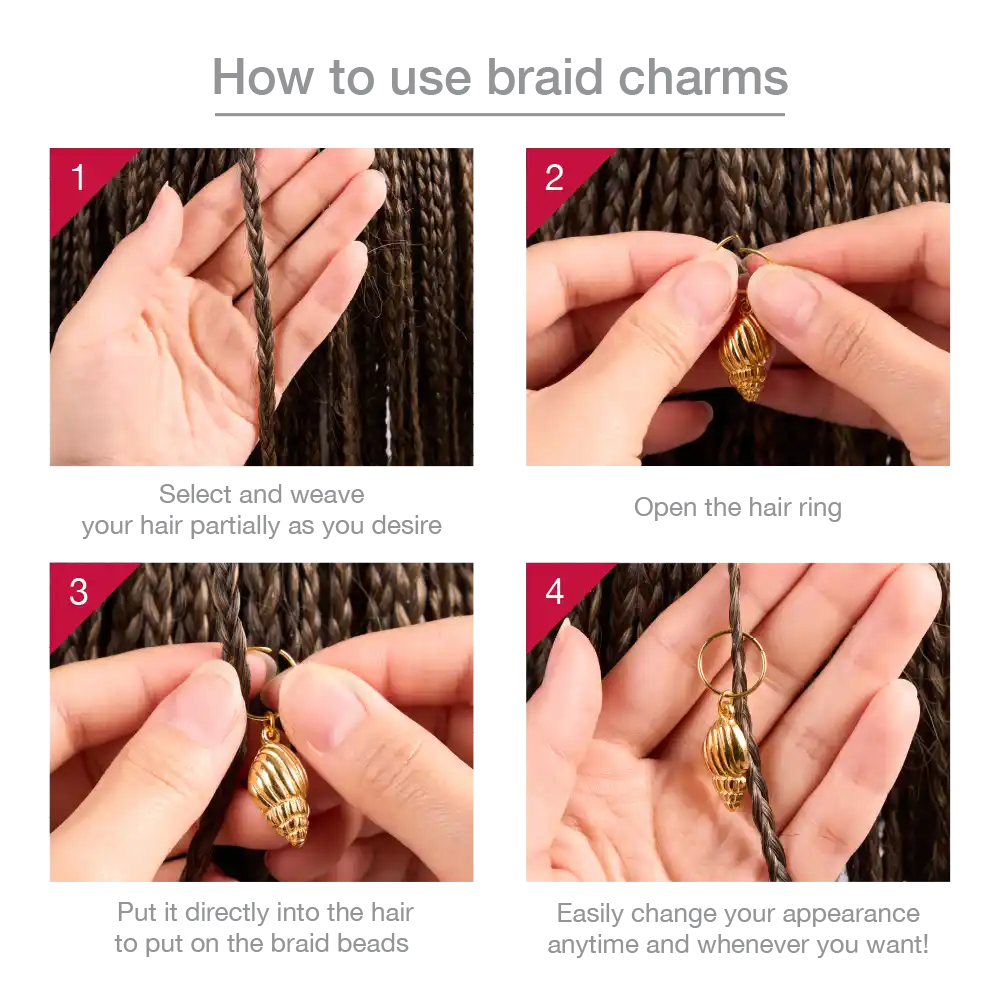 RED by KISS Premium Luxury Braid Charms - Image 163