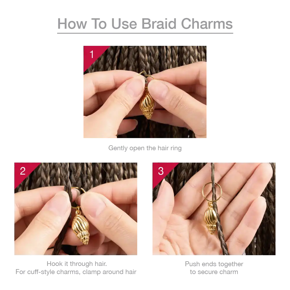RED by KISS Premium Luxury Braid Charms - Image 4
