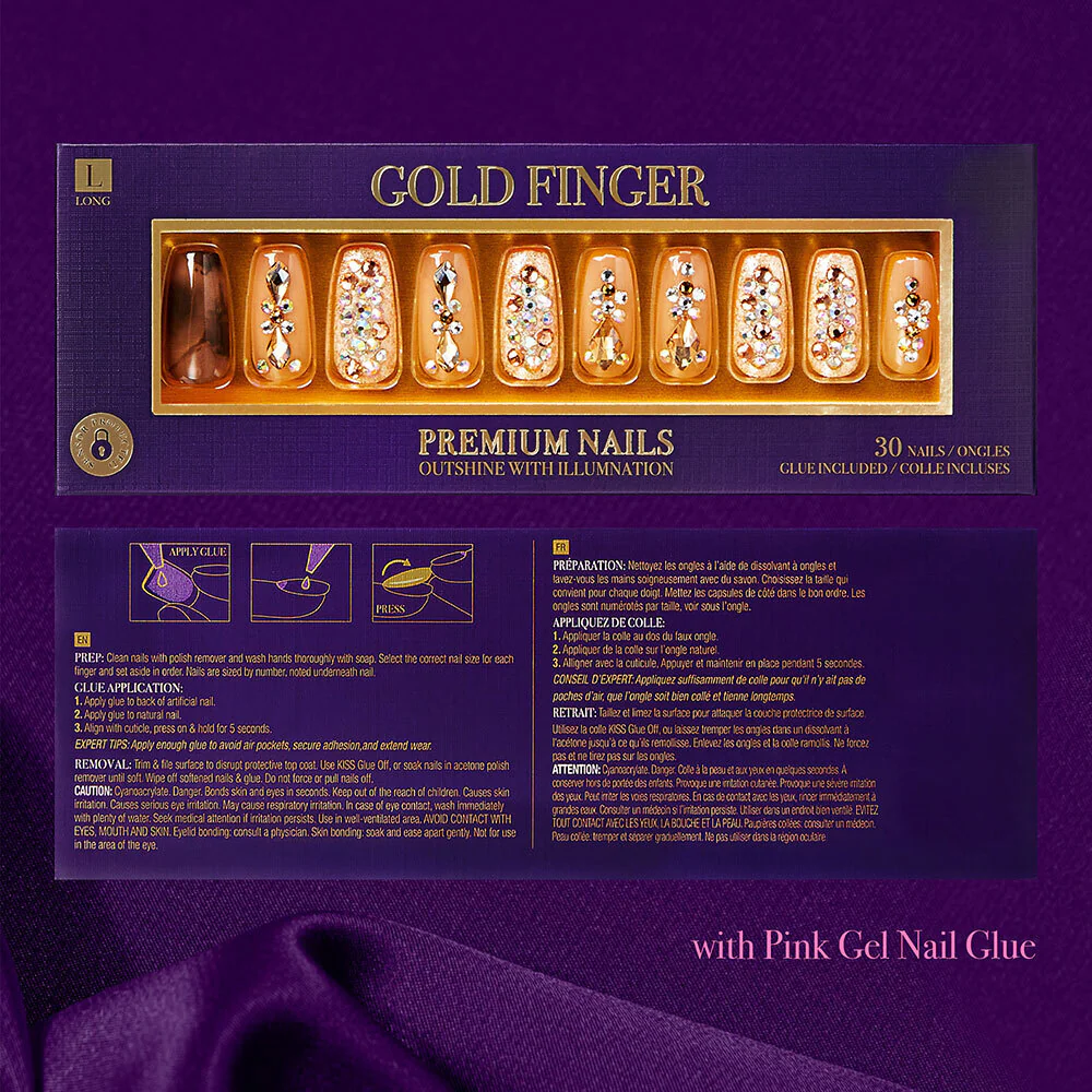 Gold Finger Premium Nails - Image 4
