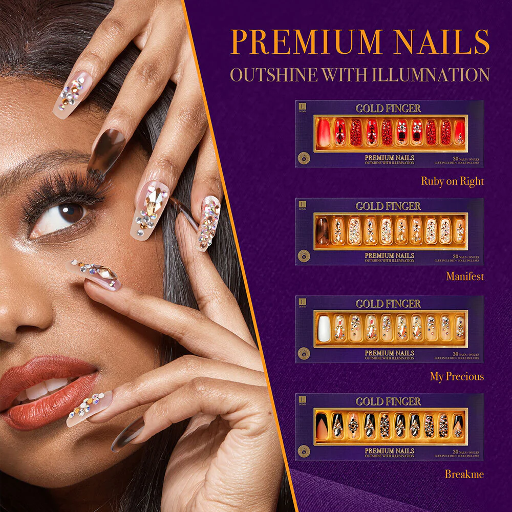 Gold Finger Premium Nails - Image 8