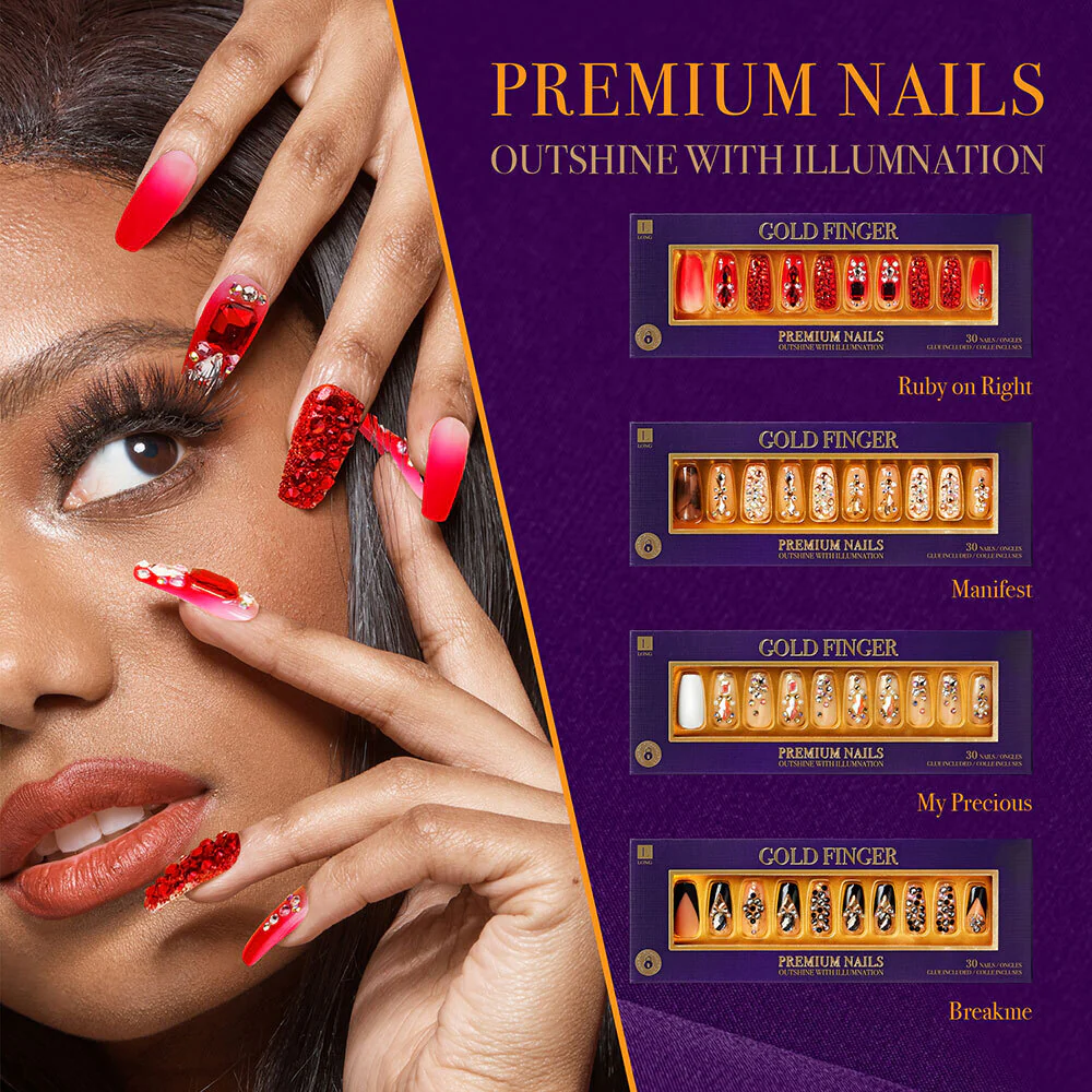 Gold Finger Premium Nails - Image 7