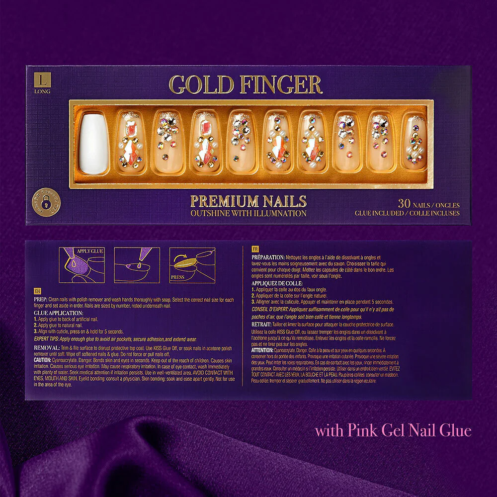 Gold Finger Premium Nails - Image 4
