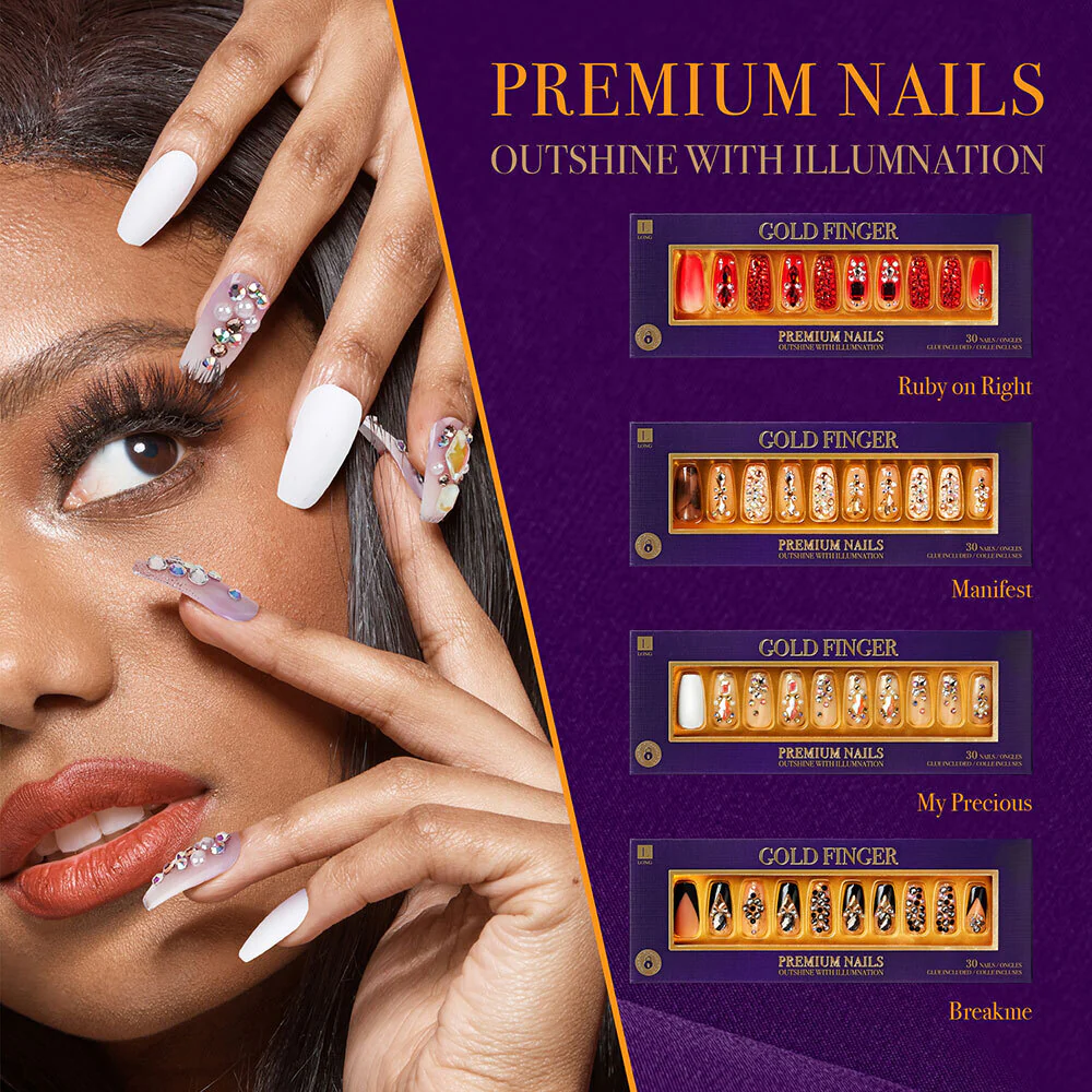 Gold Finger Premium Nails - Image 7