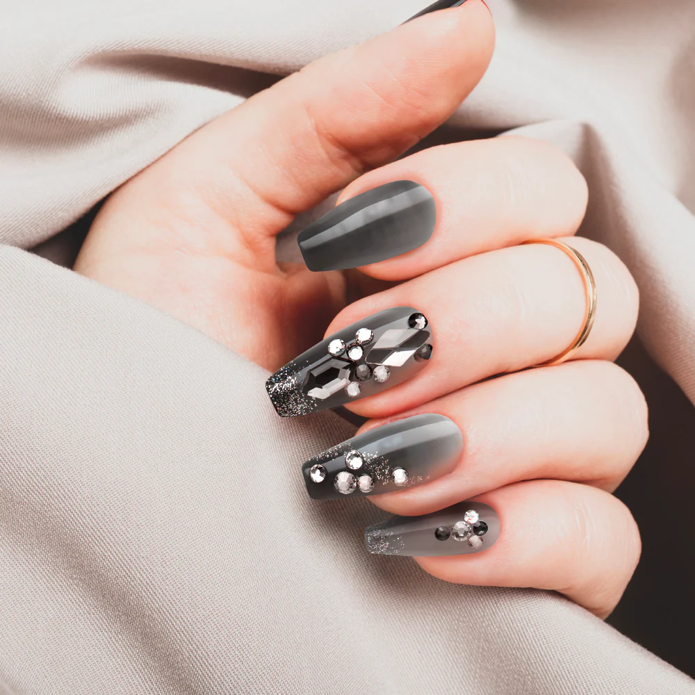Gold Finger Premium Nails - Bling Bling Kiss - Image 2