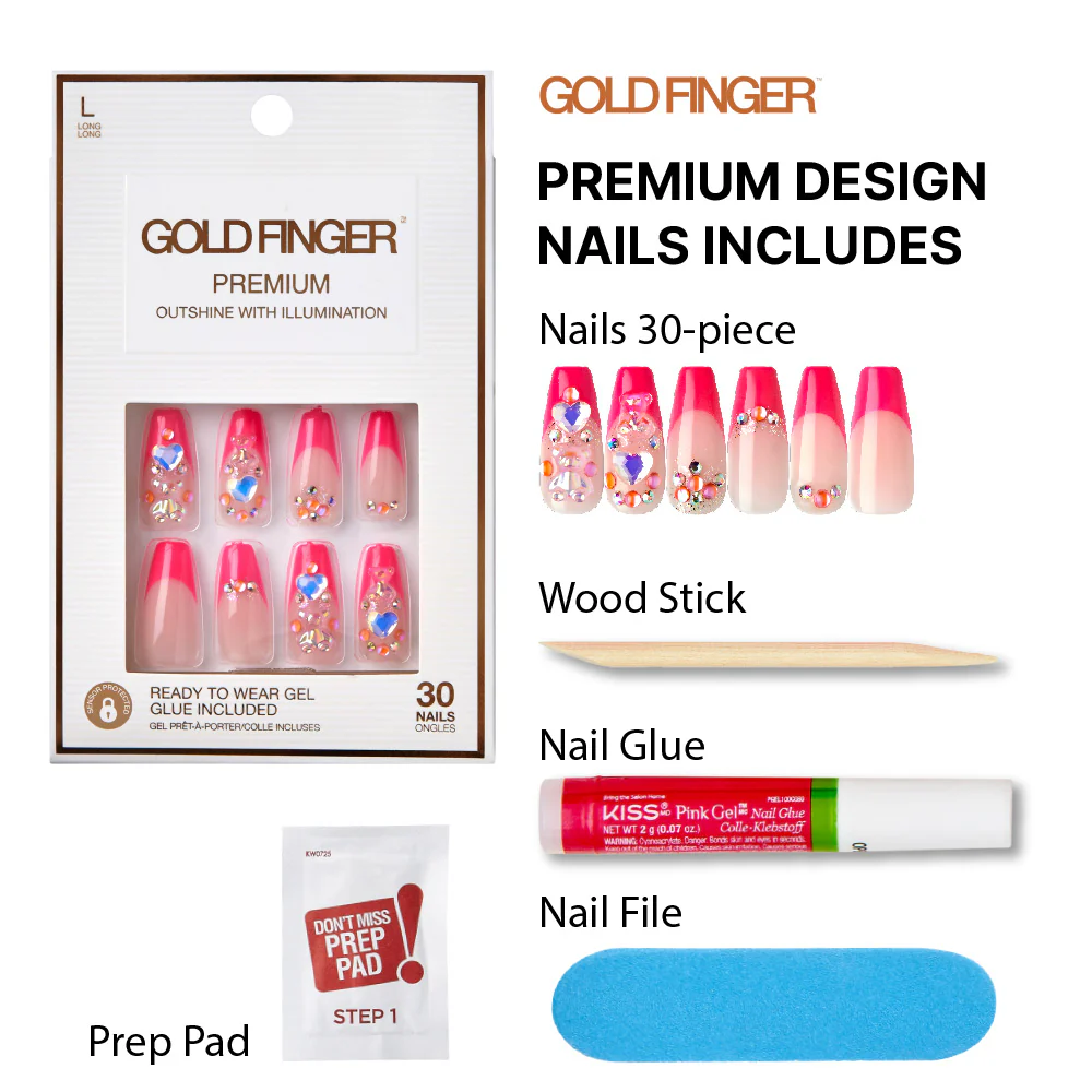 Gold Finger Premium Nails - Star Shine - Image 4