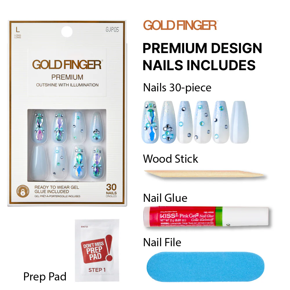 Gold Finger Premium Nails - The Girl I Was - Image 4