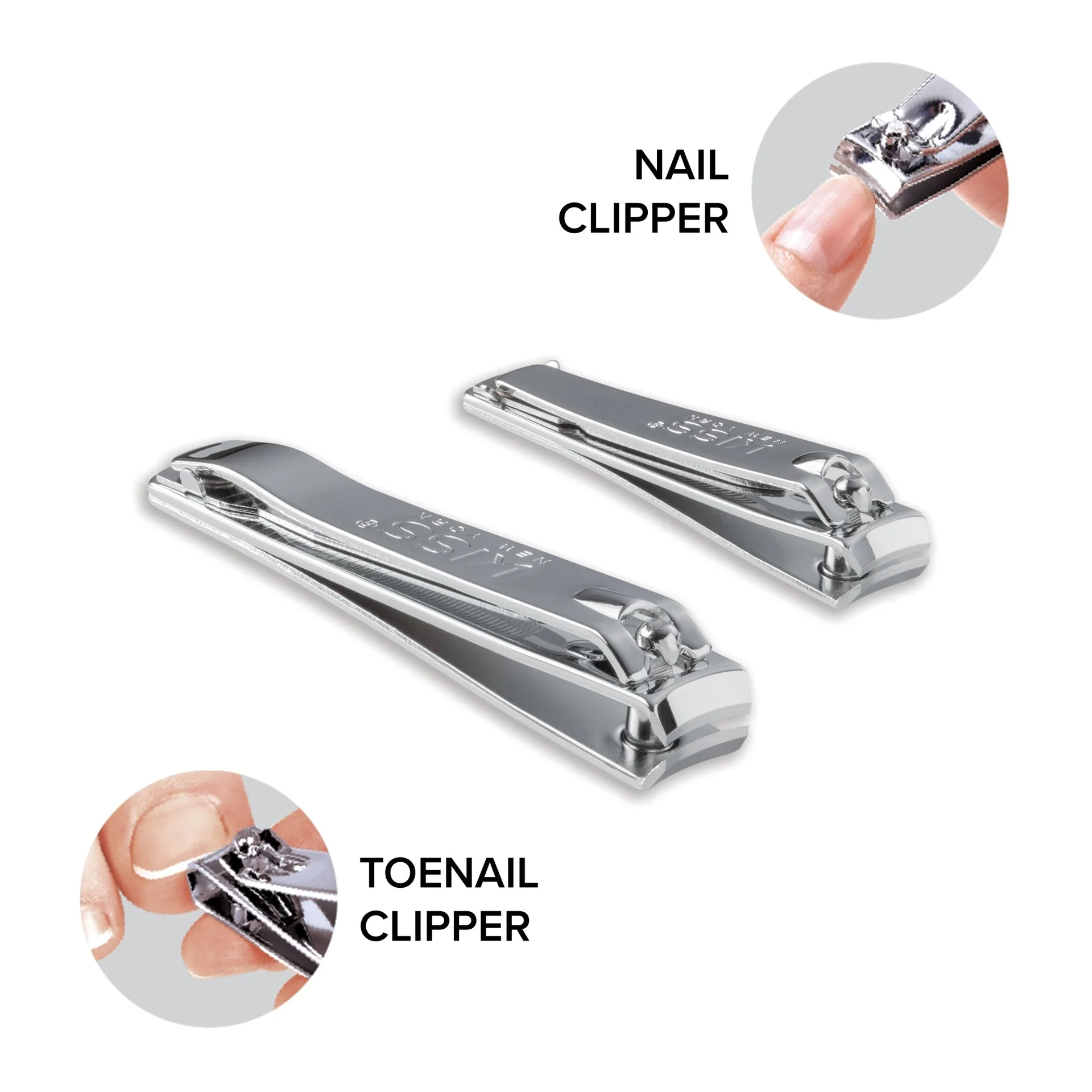 Kiss New York Premium Precision Clipper Duo - Image 3