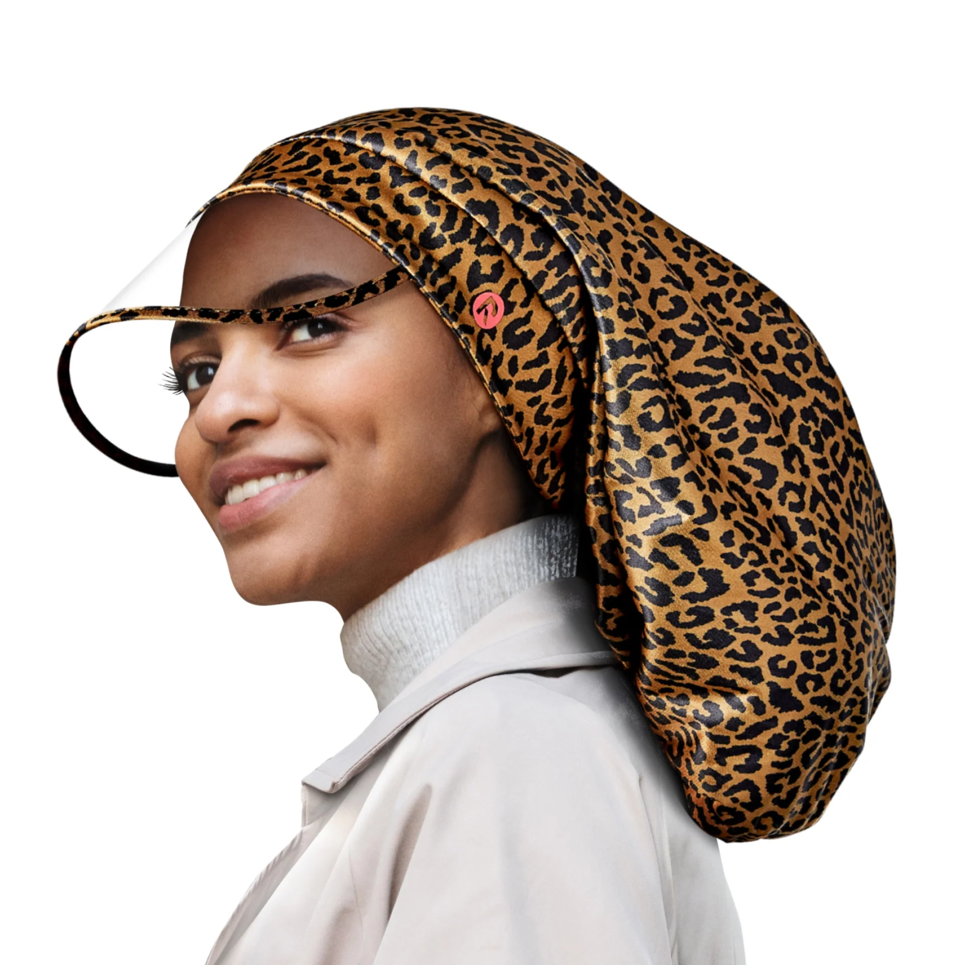 RED by KISS Premium Satin Lined Rain Braid Cap - Image 3