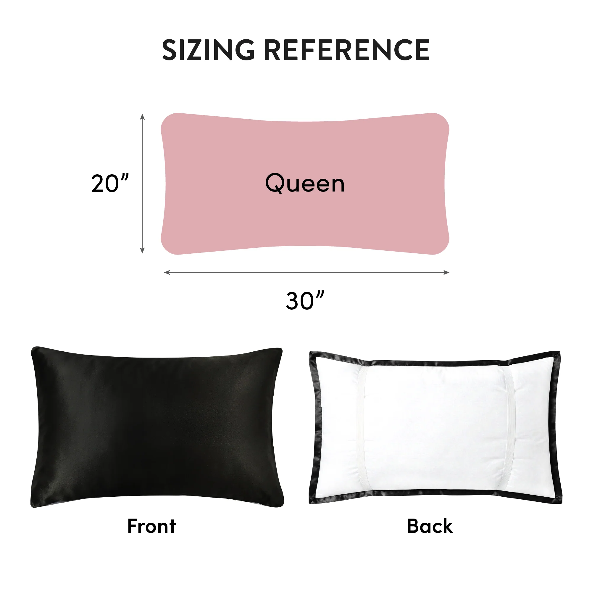 Mavié Premium Satin Pillowcase for Hair & Skin – Slip-Free Secure Fit Travel Pillow Cover, Cooling & Anti-Frizz Beauty Sleep - Image 106