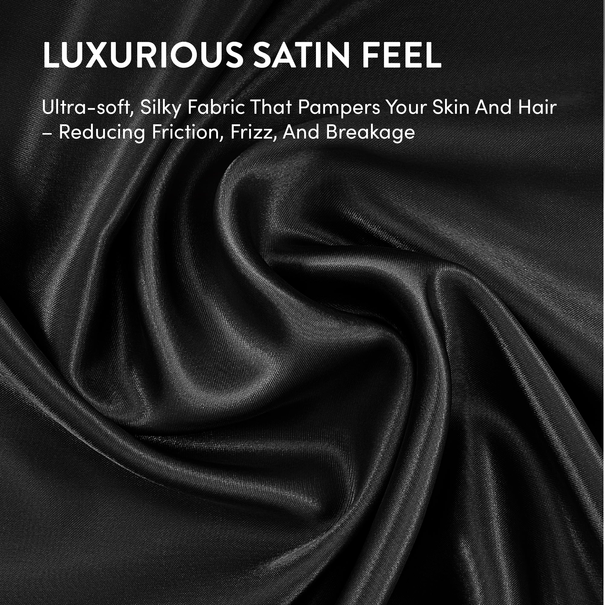 Mavié Premium Satin Pillowcase for Hair & Skin – Slip-Free Secure Fit Travel Pillow Cover, Cooling & Anti-Frizz Beauty Sleep - Image 114