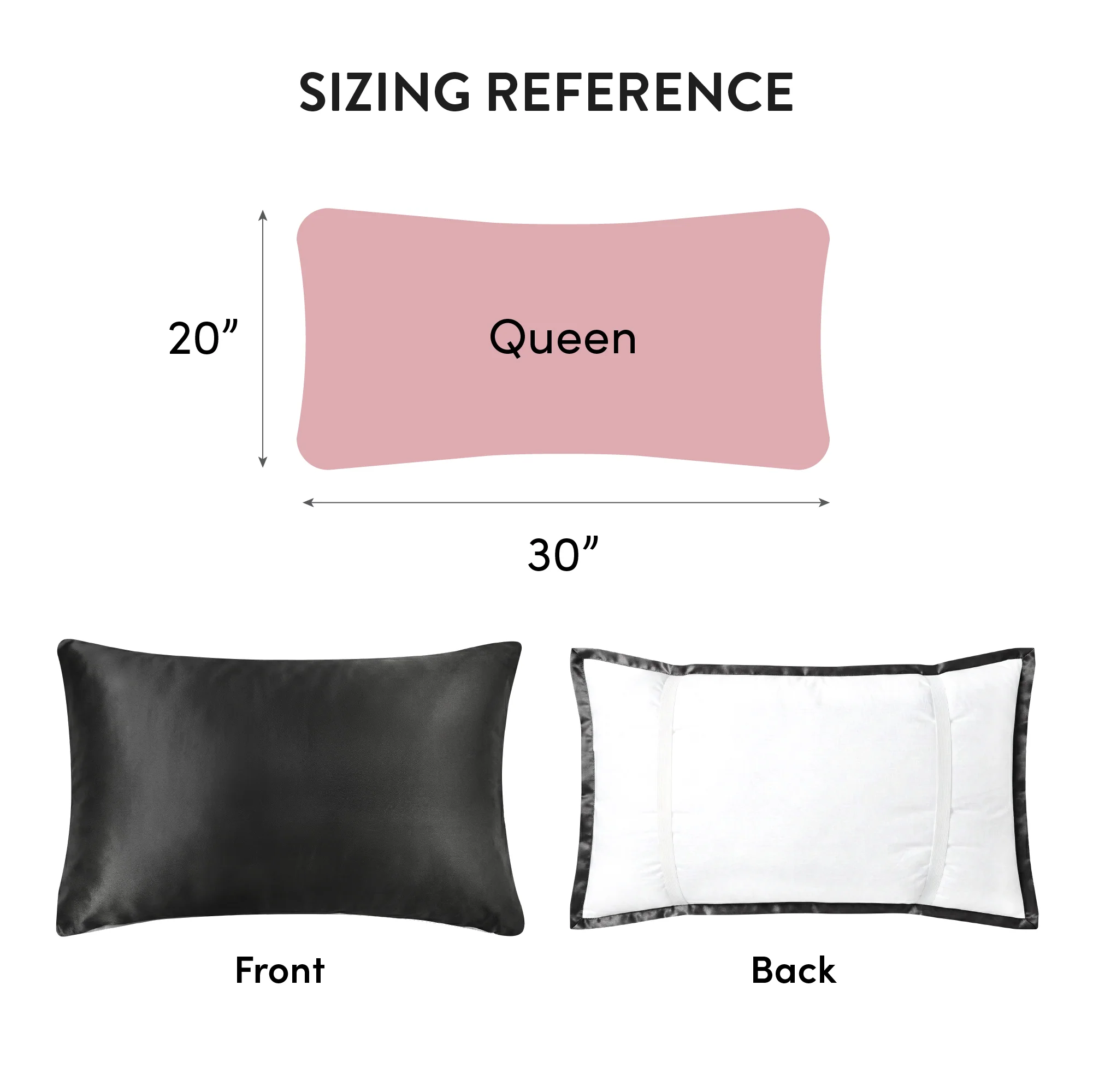Mavié Premium Satin Pillowcase for Hair & Skin – Slip-Free Secure Fit Travel Pillow Cover, Cooling & Anti-Frizz Beauty Sleep - Image 117