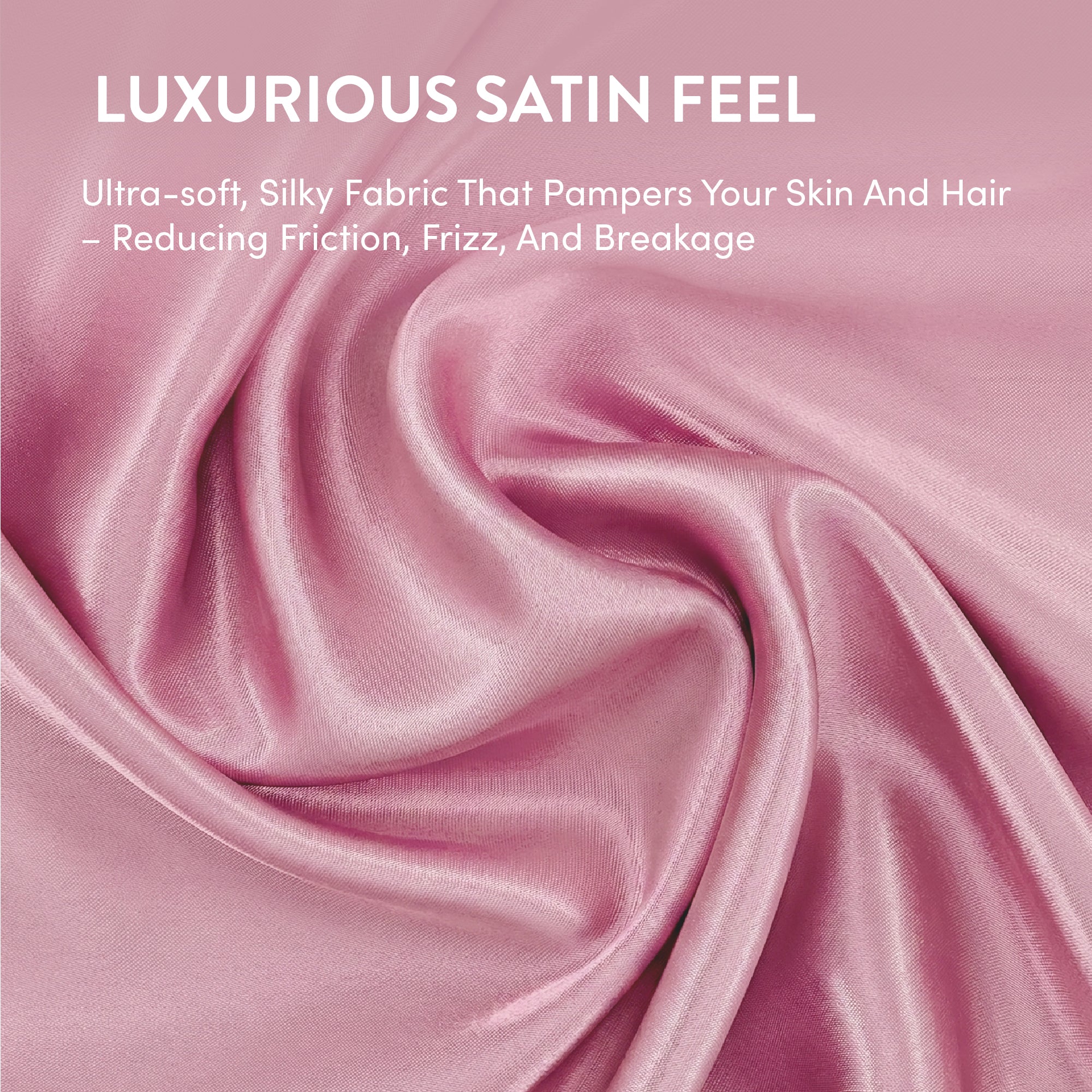Mavié Premium Satin Pillowcase for Hair & Skin – Slip-Free Secure Fit Travel Pillow Cover, Cooling & Anti-Frizz Beauty Sleep - Image 125