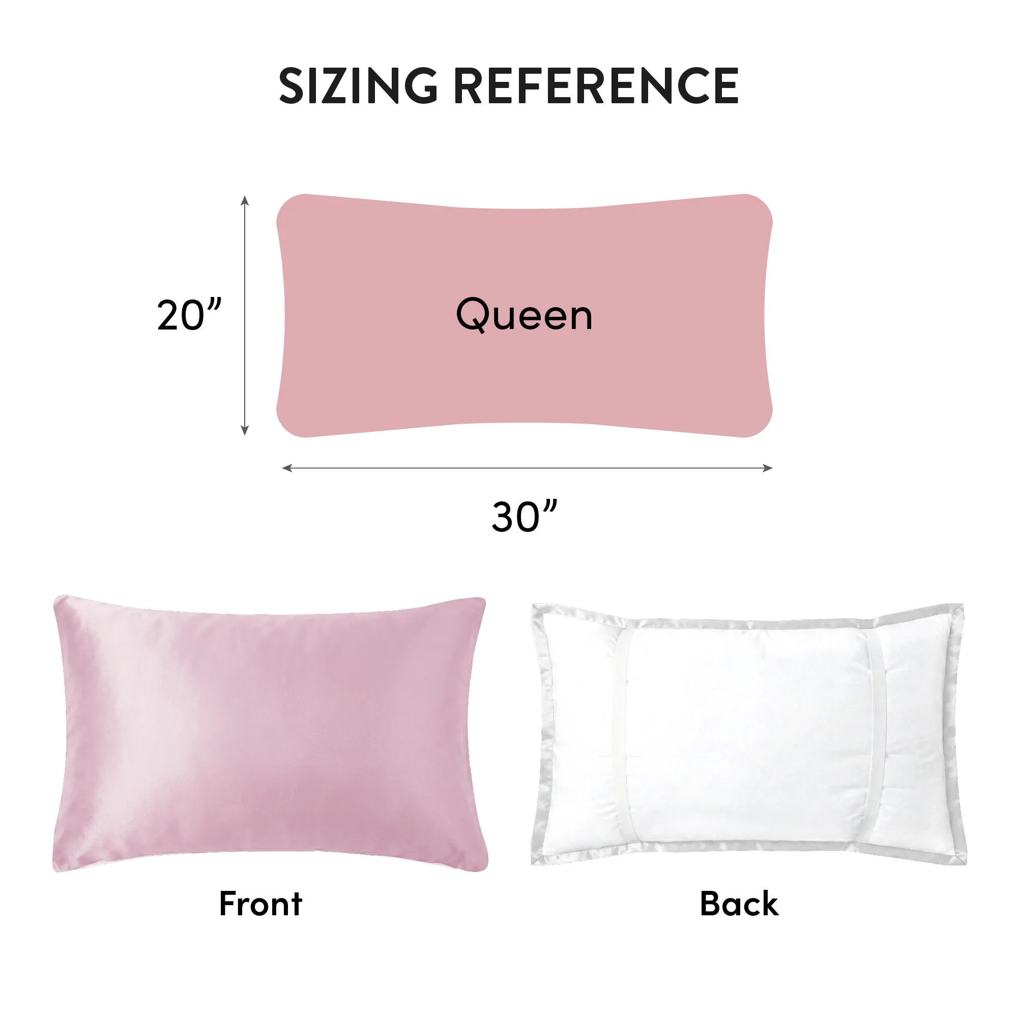 Mavié Premium Satin Pillowcase for Hair & Skin – Slip-Free Secure Fit Travel Pillow Cover, Cooling & Anti-Frizz Beauty Sleep - Image 128