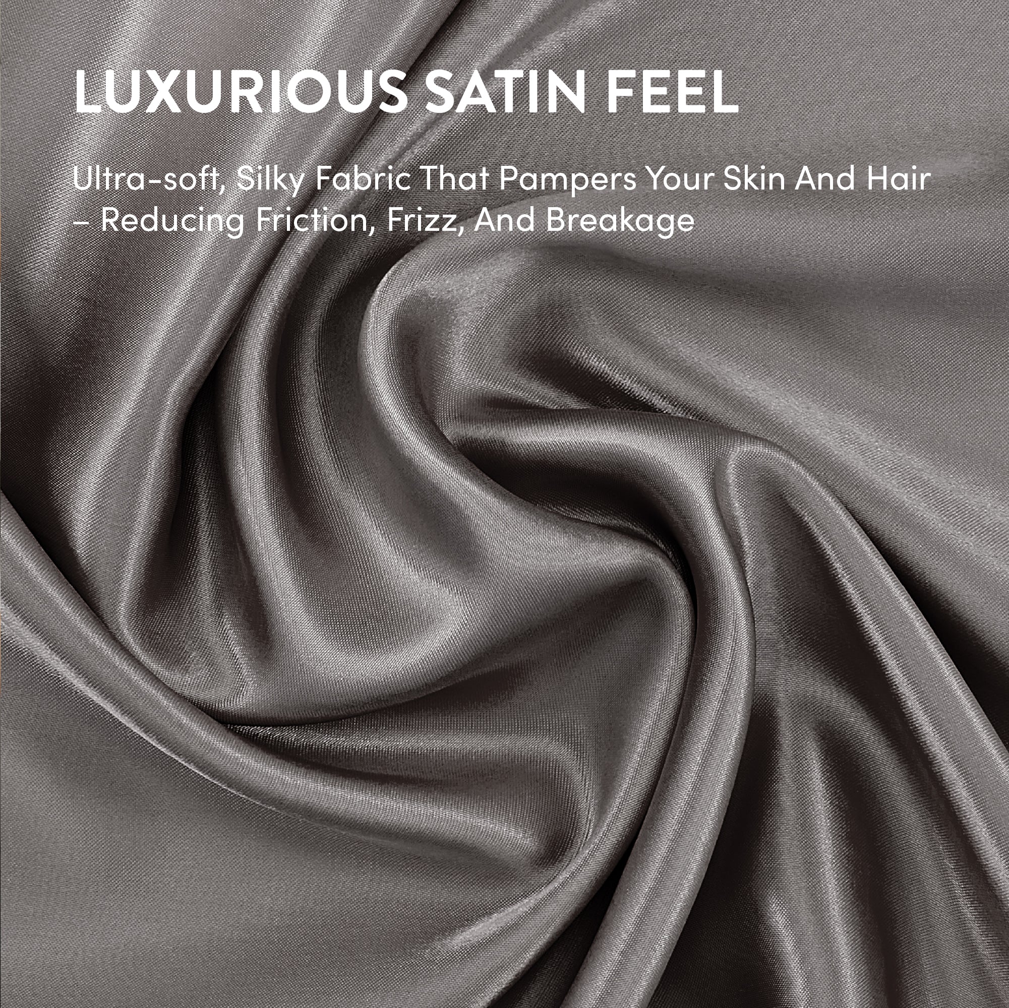 Mavié Premium Satin Pillowcase for Hair & Skin – Slip-Free Secure Fit Travel Pillow Cover, Cooling & Anti-Frizz Beauty Sleep - Image 4