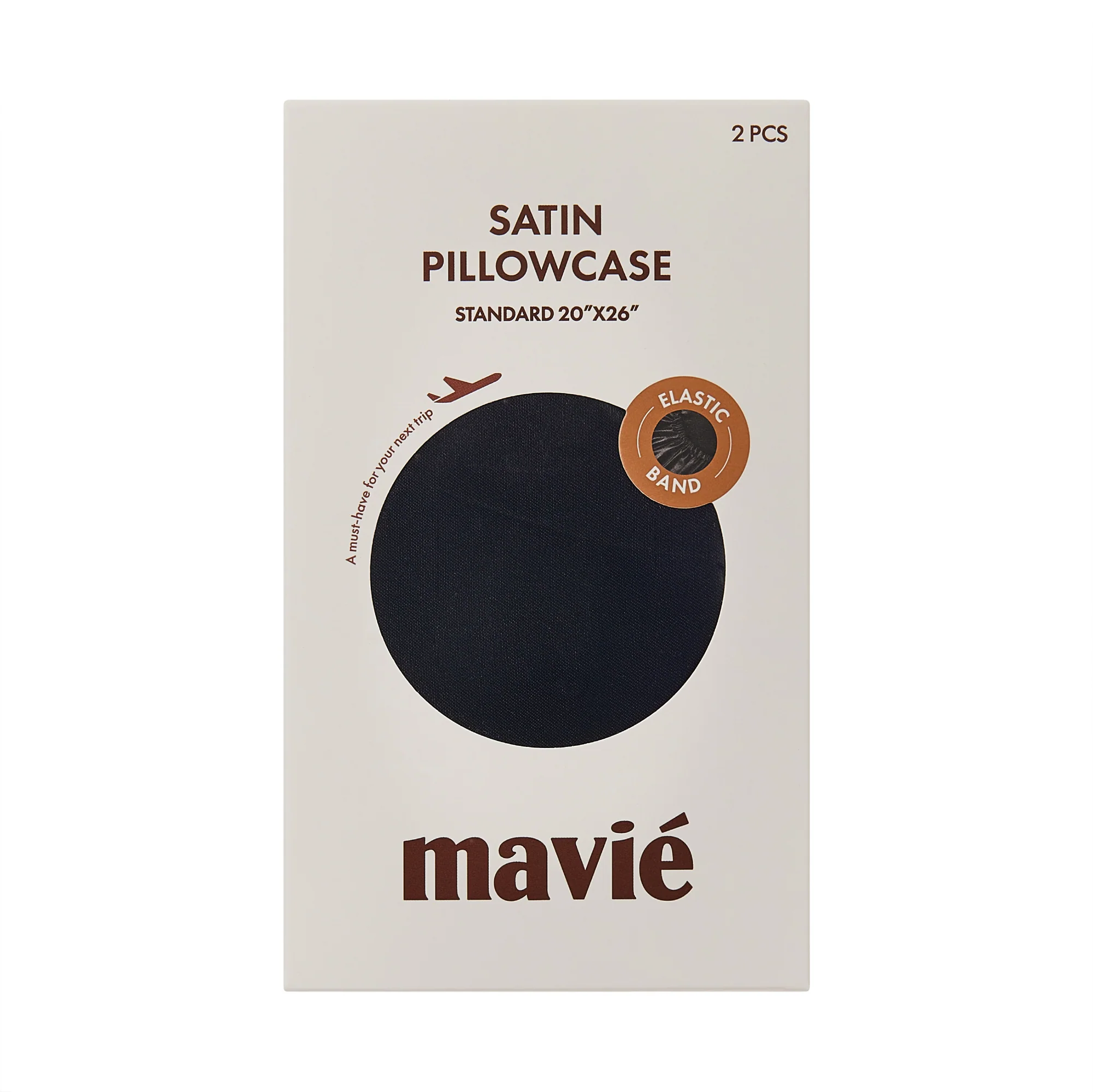 Mavié Premium Satin Pillowcase for Hair & Skin – Slip-Free Secure Fit Travel Pillow Cover, Cooling & Anti-Frizz Beauty Sleep - Image 43