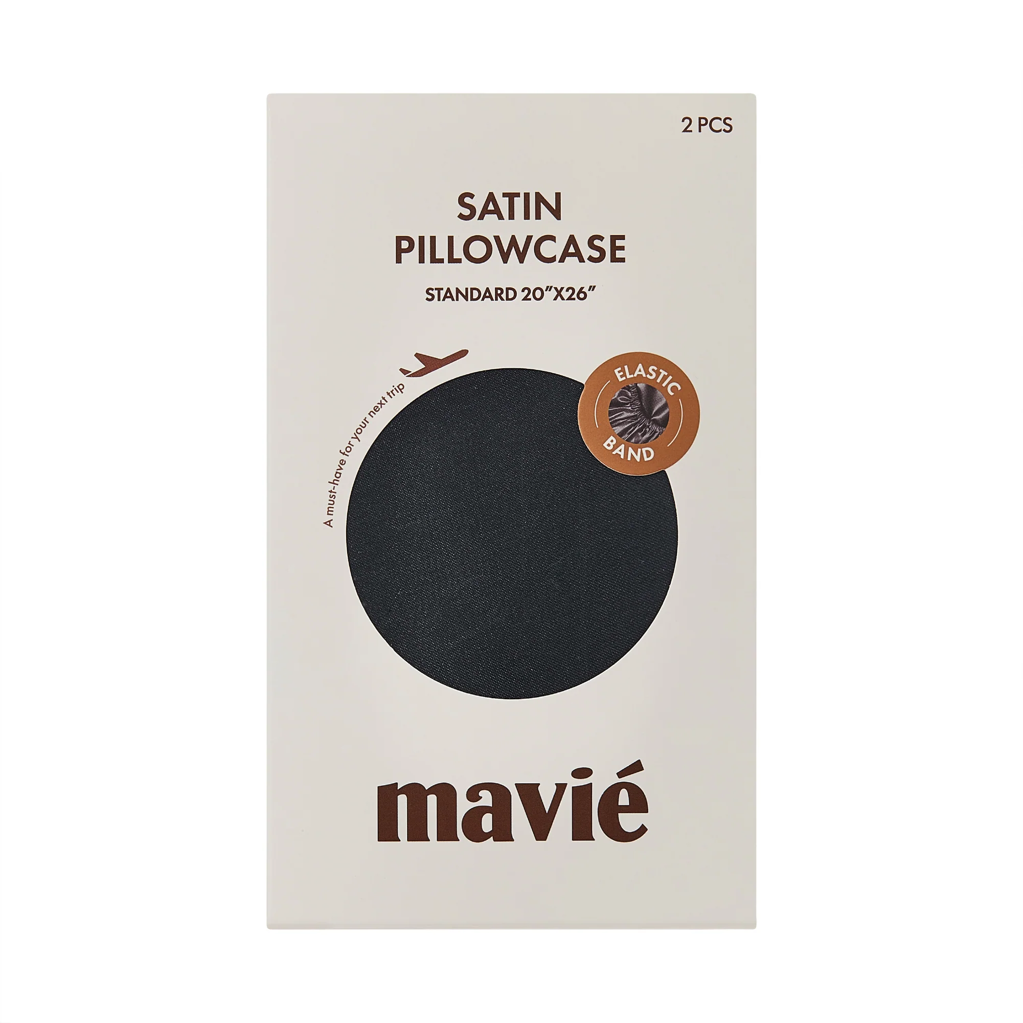 Mavié Premium Satin Pillowcase for Hair & Skin – Slip-Free Secure Fit Travel Pillow Cover, Cooling & Anti-Frizz Beauty Sleep - Image 54