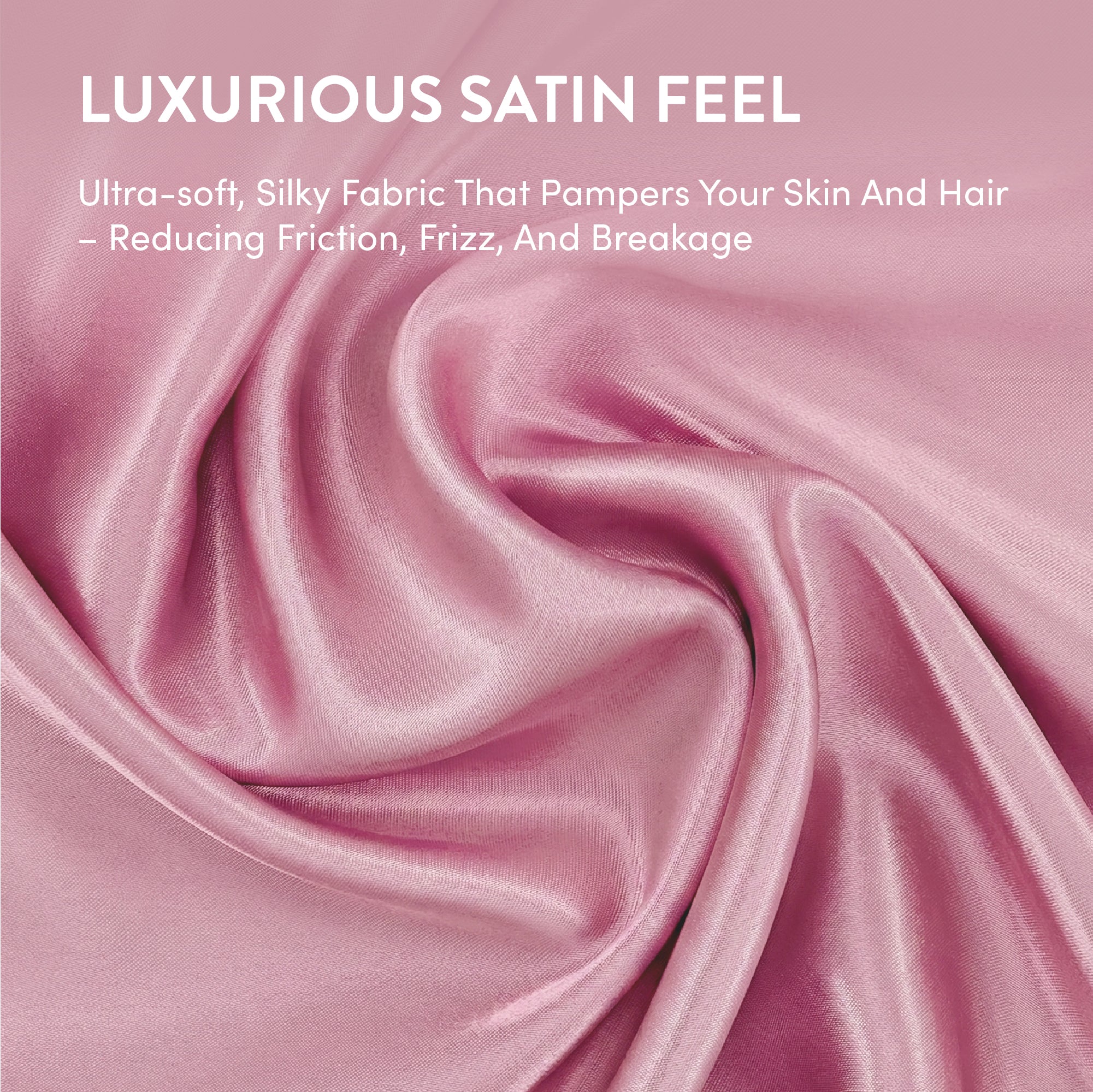 Mavié Premium Satin Pillowcase for Hair & Skin – Slip-Free Secure Fit Travel Pillow Cover, Cooling & Anti-Frizz Beauty Sleep - Image 59