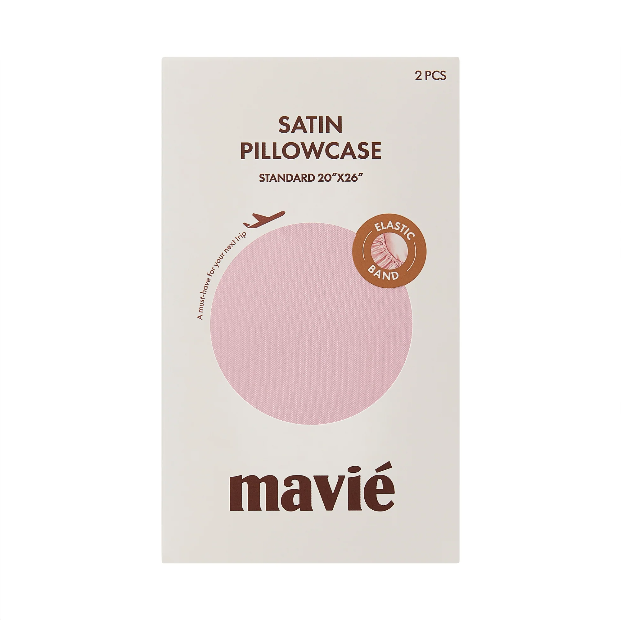 Mavié Premium Satin Pillowcase for Hair & Skin – Slip-Free Secure Fit Travel Pillow Cover, Cooling & Anti-Frizz Beauty Sleep - Image 65