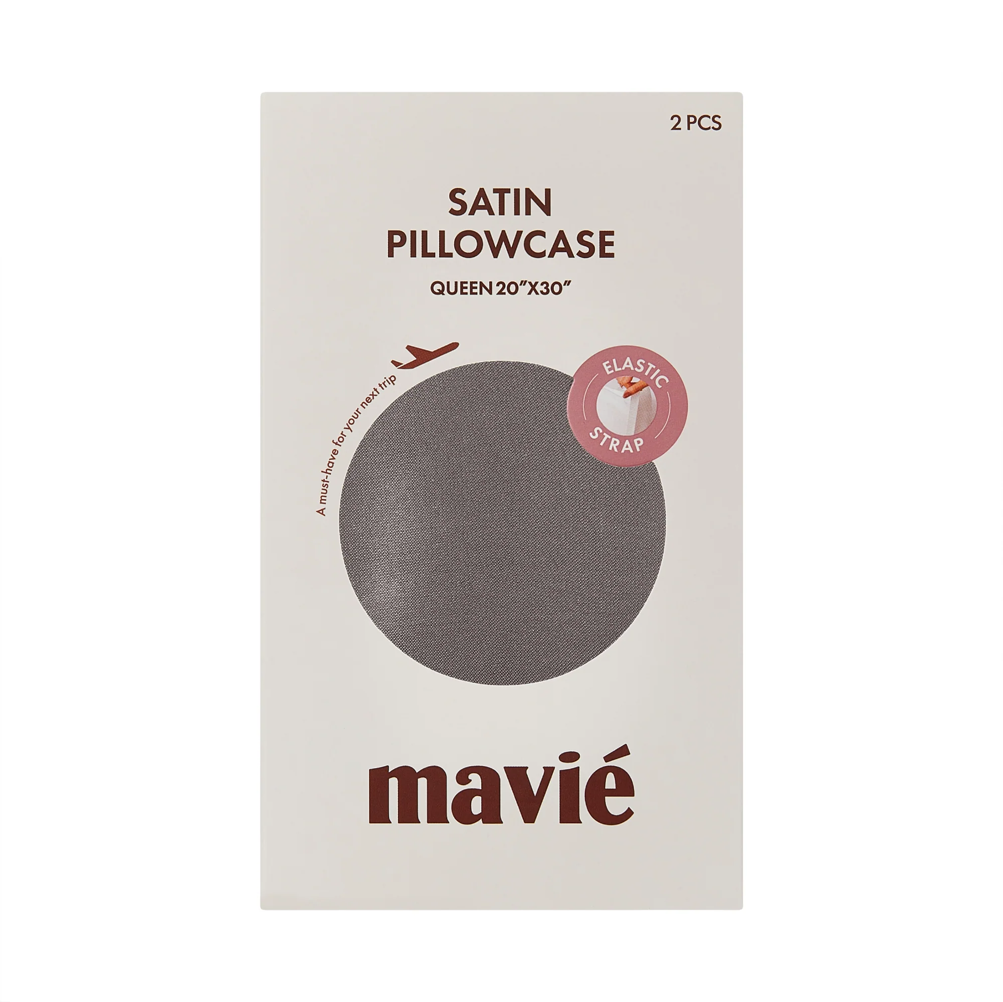 Mavié Premium Satin Pillowcase for Hair & Skin – Slip-Free Secure Fit Travel Pillow Cover, Cooling & Anti-Frizz Beauty Sleep - Image 76