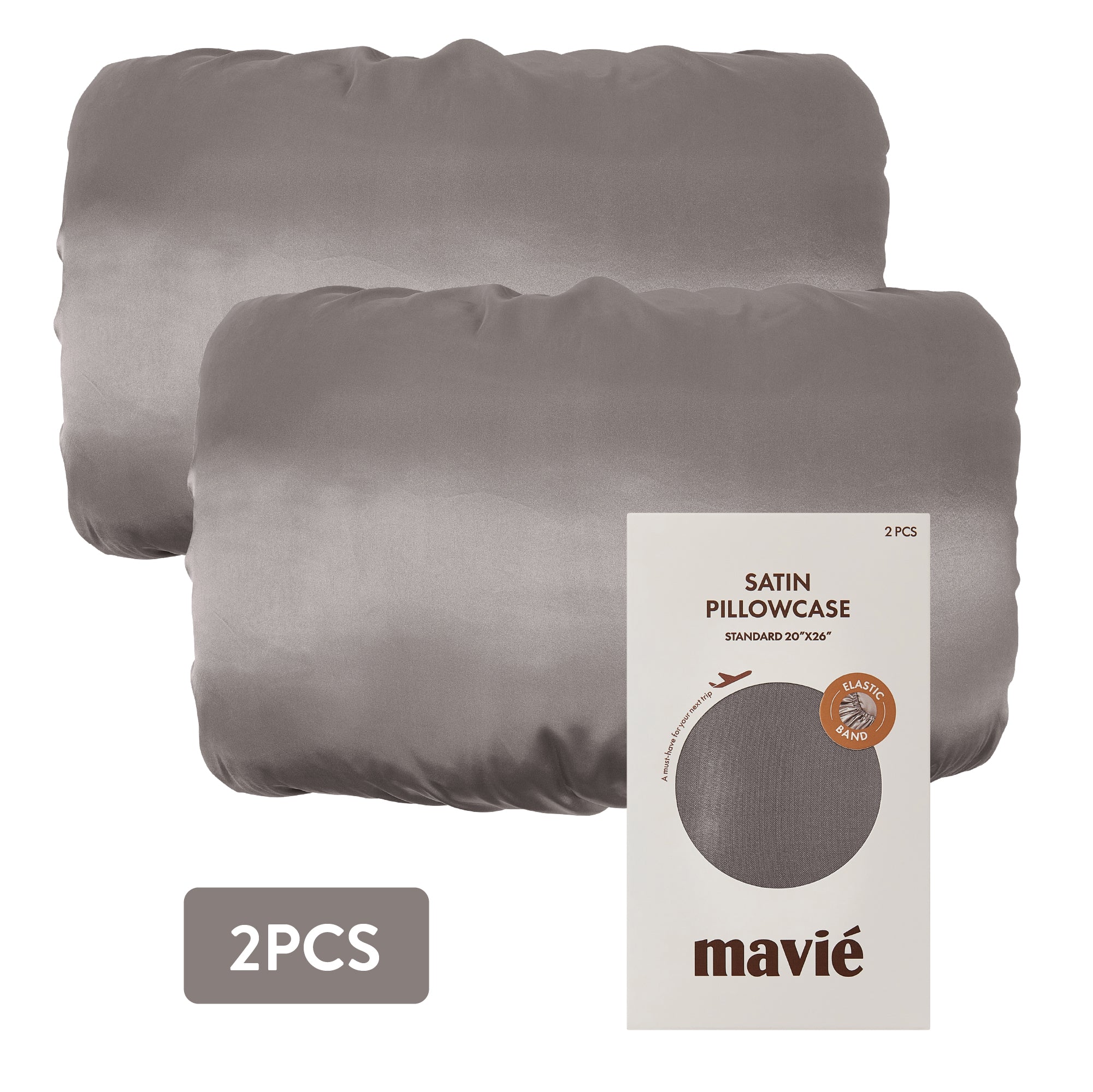 Mavié Premium Satin Pillowcase for Hair & Skin – Slip-Free Secure Fit Travel Pillow Cover, Cooling & Anti-Frizz Beauty Sleep - Image 9