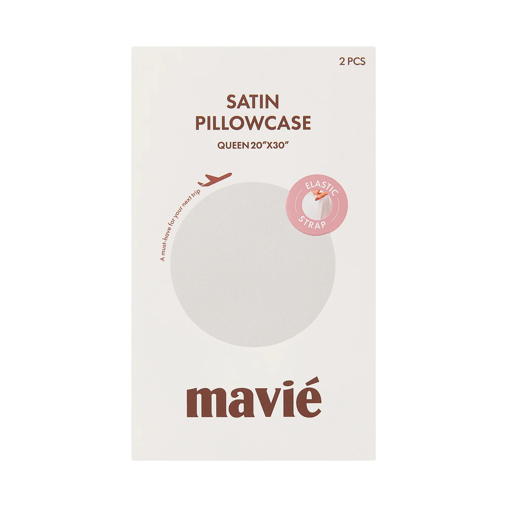 Mavié Premium Satin Pillowcase for Hair & Skin – Slip-Free Secure Fit Travel Pillow Cover, Cooling & Anti-Frizz Beauty Sleep - Image 98