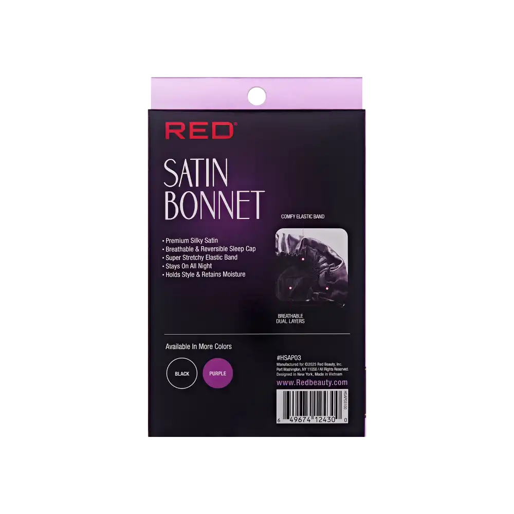RED by KISS Premium Silky Satin Bonnet - Image 10