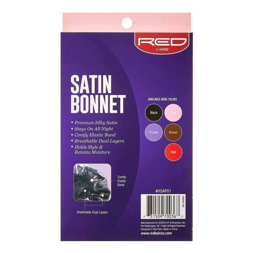RED by KISS Premium Silky Satin Bonnet - Image 17