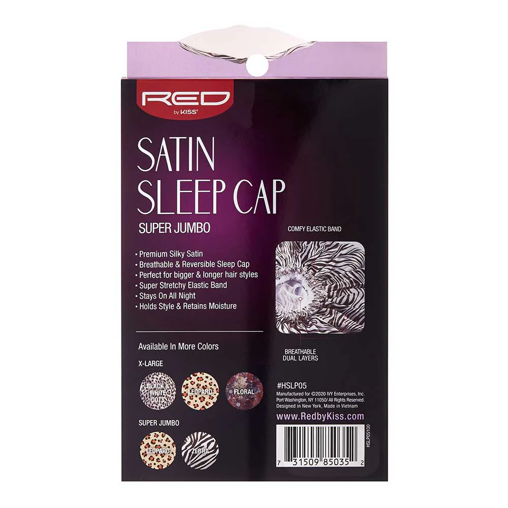 RED by KISS Premium Silky Satin Sleep Cap - Image 10
