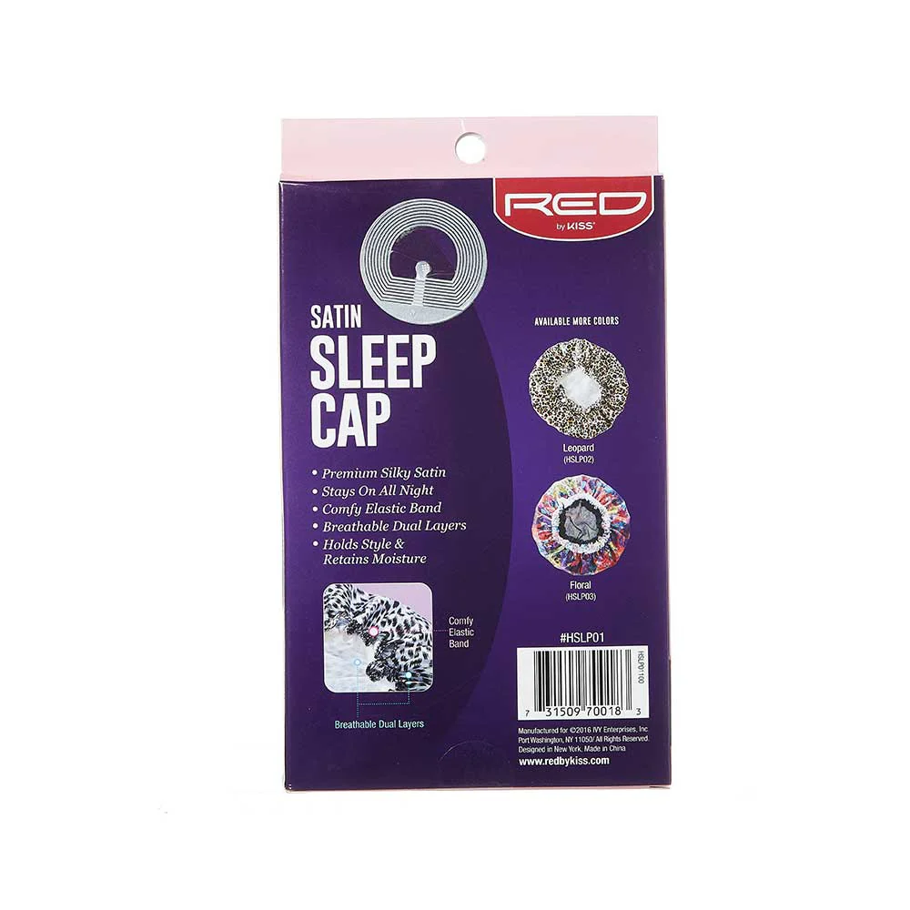 RED by KISS Premium Silky Satin Sleep Cap - Image 2