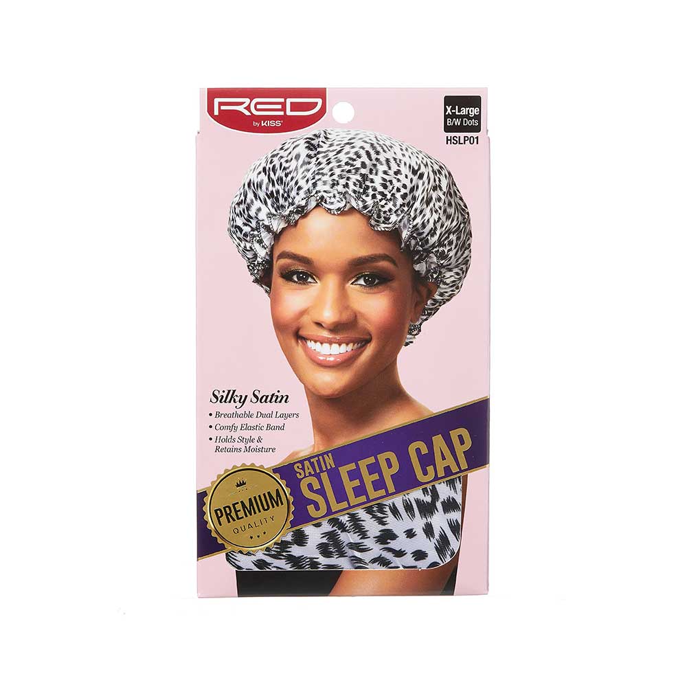 RED by KISS Premium Silky Satin Sleep Cap - Image 3