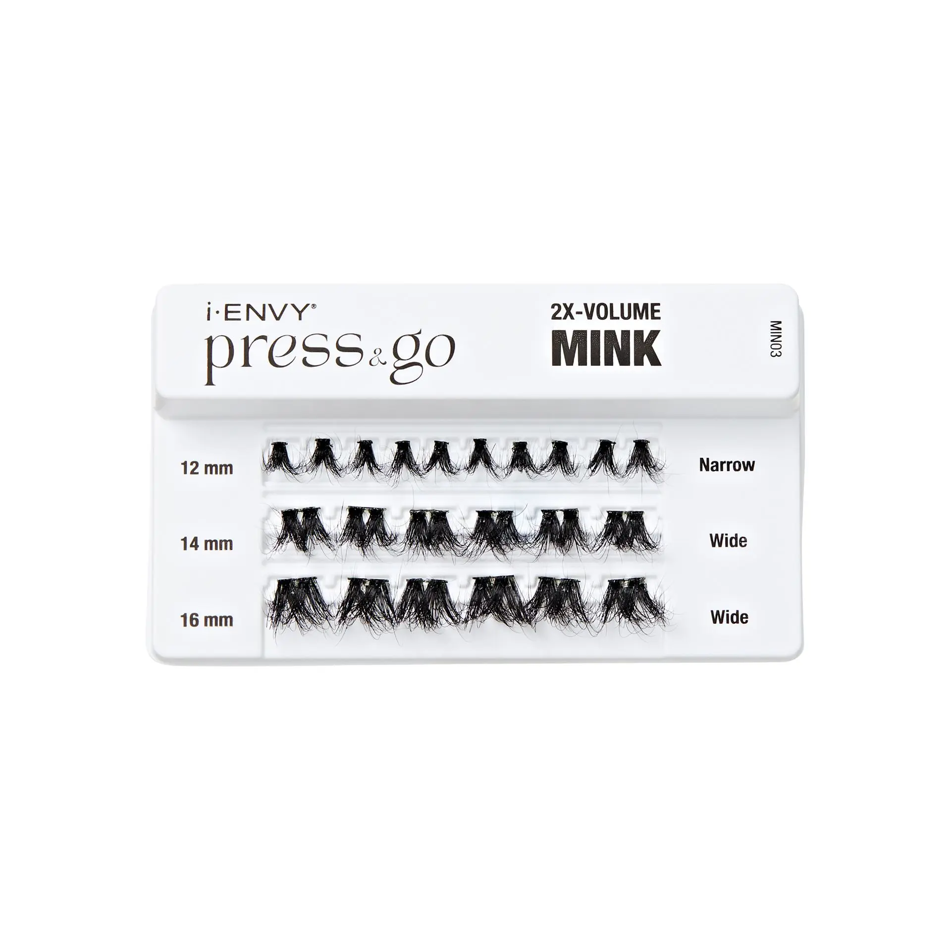 I-ENVY Press & Go 100% Real Mink Pre-Glued Press-On Lash Clusters - Image 22