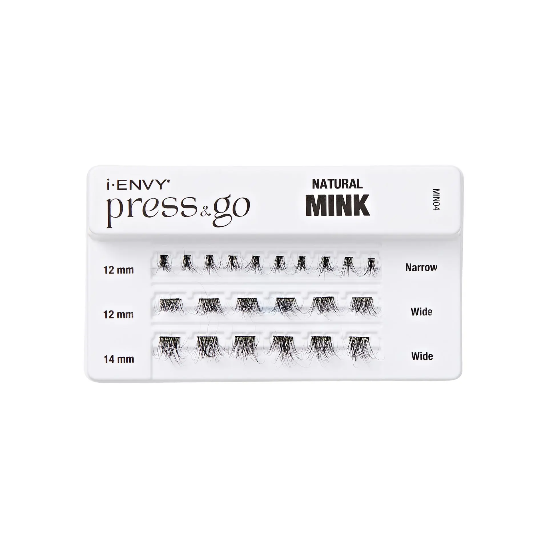 I-ENVY Press & Go 100% Real Mink Pre-Glued Press-On Lash Clusters - Image 31