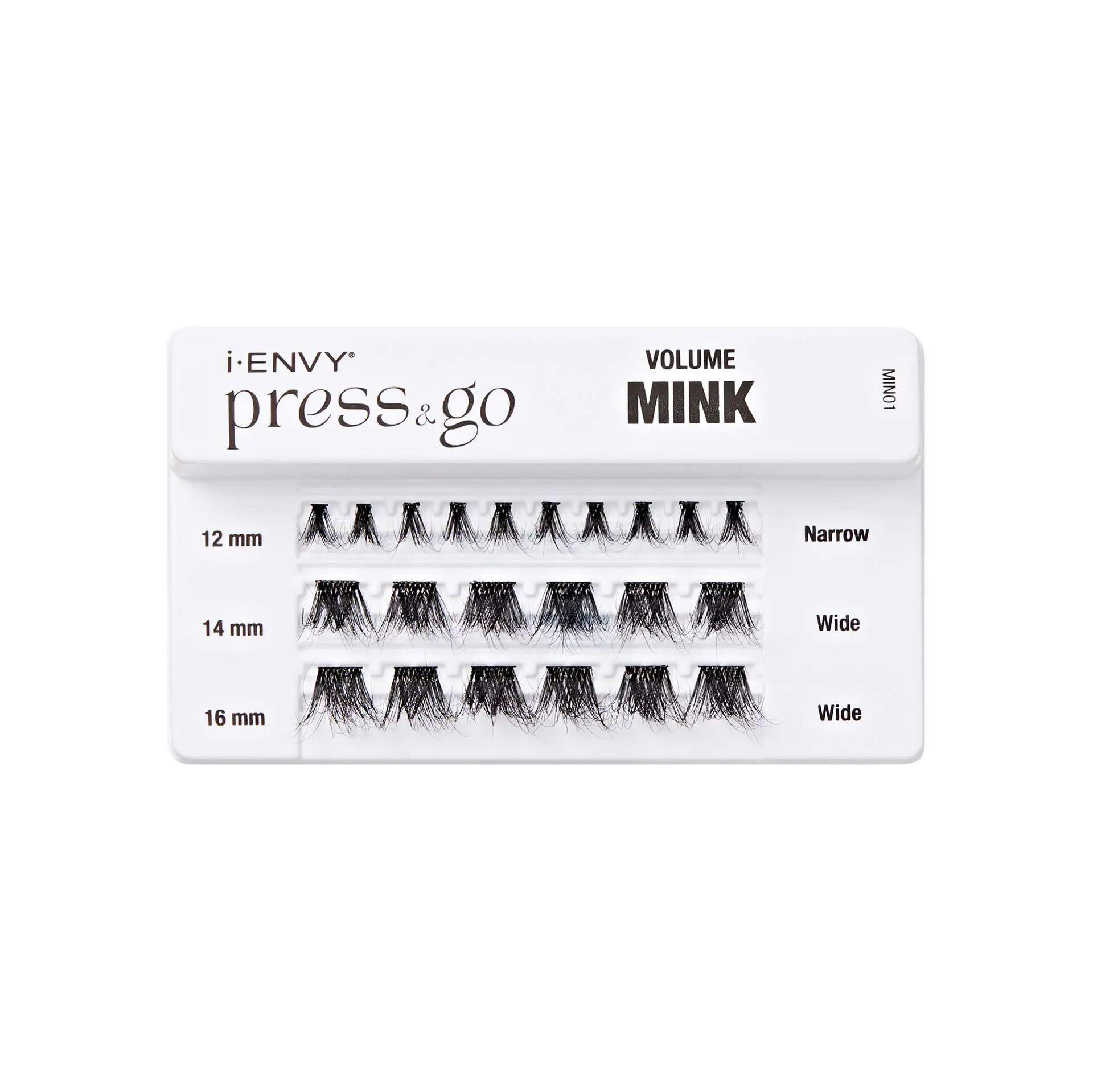 I-ENVY Press & Go 100% Real Mink Pre-Glued Press-On Lash Clusters - Image 4