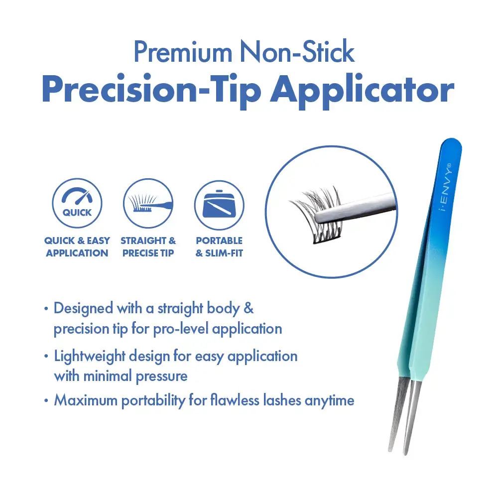 I-ENVY Press&Go Lash Applicator – Nonstick Lash Applicator Tool with Precision Tip for Cluster Eyelashes - Image 2