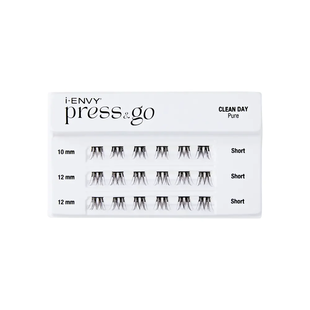 I-ENVY Press & Go Press-On Pre-Glued Lash Clusters - Clean Day - Image 11