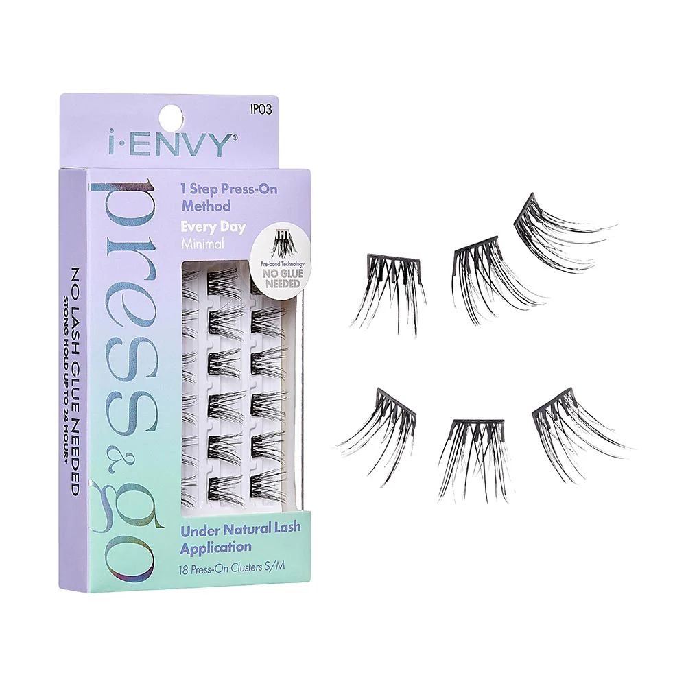 I-ENVY Press & Go Press-On Pre-Glued Lash Clusters - Every Day - Image 15