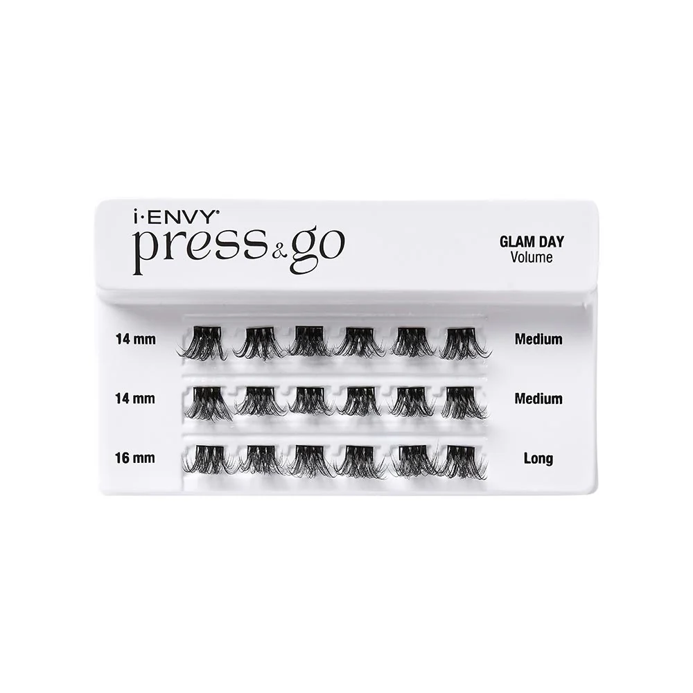 I-ENVY Press & Go Press-On Pre-Glued Lash Clusters - Glam Day - Image 22
