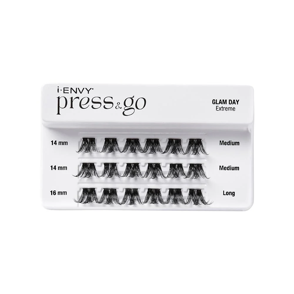 I-ENVY Press & Go Press-On Pre-Glued Lash Clusters - Glam Day - Image 8