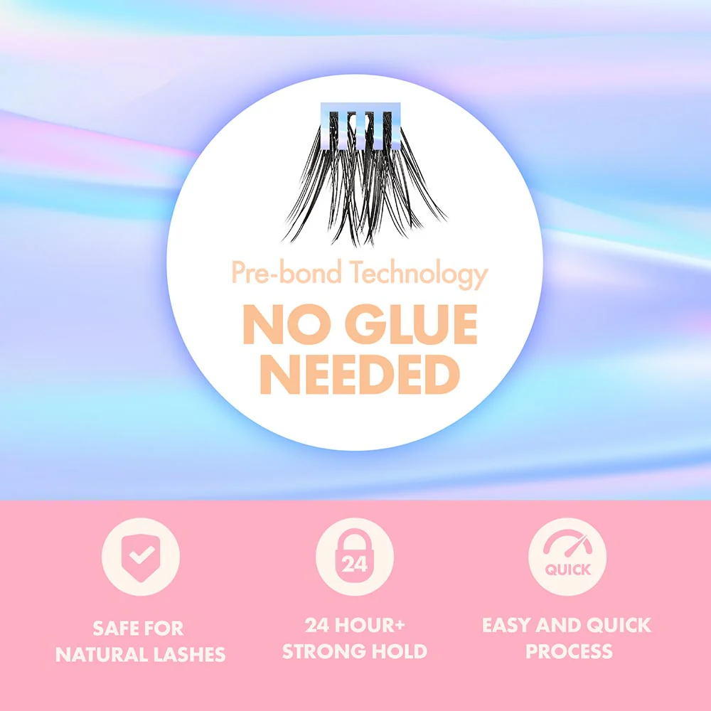 I-ENVY Press & Go Press-On Pre-Glued Lash Clusters - Special Day - Image 10
