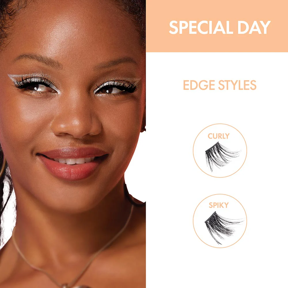 I-ENVY Press & Go Press-On Pre-Glued Lash Clusters - Special Day - Image 12