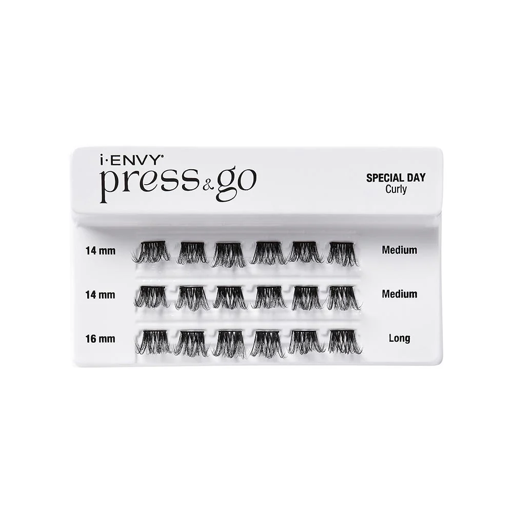 I-ENVY Press & Go Press-On Pre-Glued Lash Clusters - Special Day - Image 6