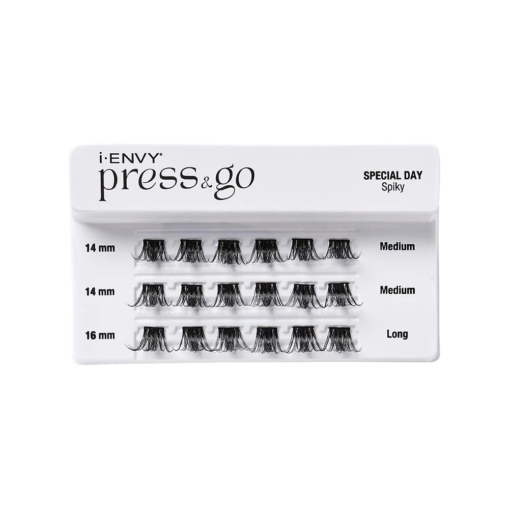 I-ENVY Press & Go Press-On Pre-Glued Lash Clusters - Special Day - Image 8