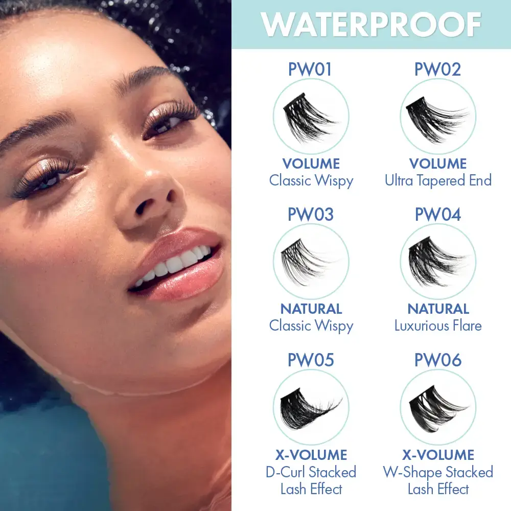 I-ENVY Press & Go Waterproof No Glue Lash Clusters – 22 Reusable Self-Adhesive Press-On Lashes - Image 16