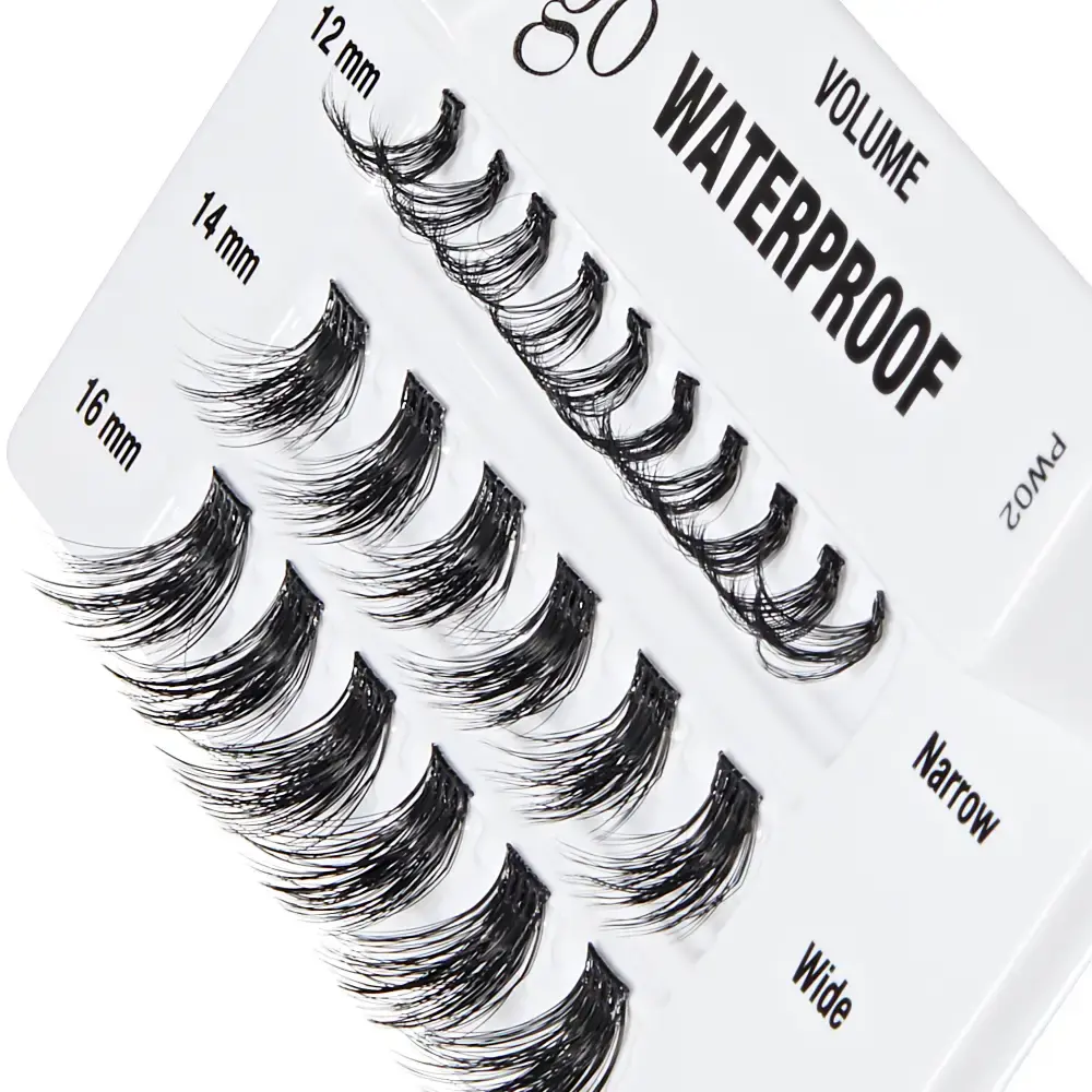 I-ENVY Press & Go Waterproof No Glue Lash Clusters – 22 Reusable Self-Adhesive Press-On Lashes - Image 9