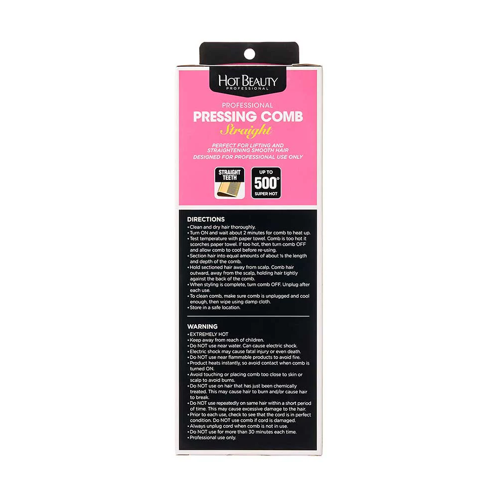 Hot Beauty Professional Pressing Comb - Image 13
