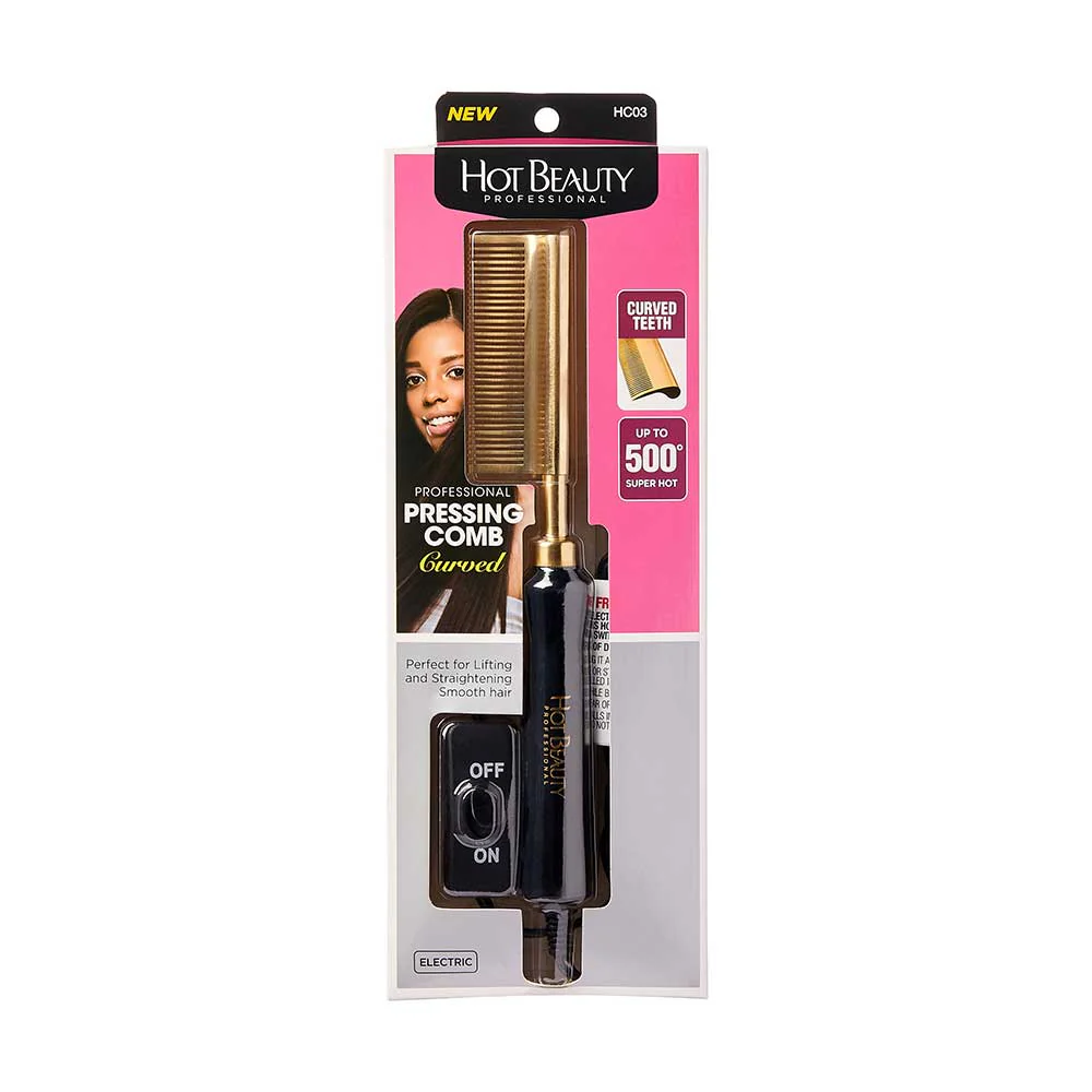Hot Beauty Professional Pressing Comb - Image 2